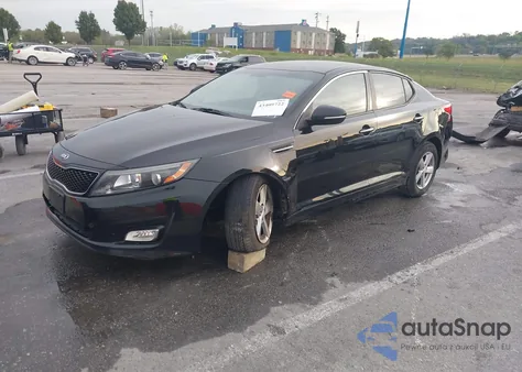 2014 Kia Optima Lx из США, поврежденный, VIN 5XXGM4A75EG285435